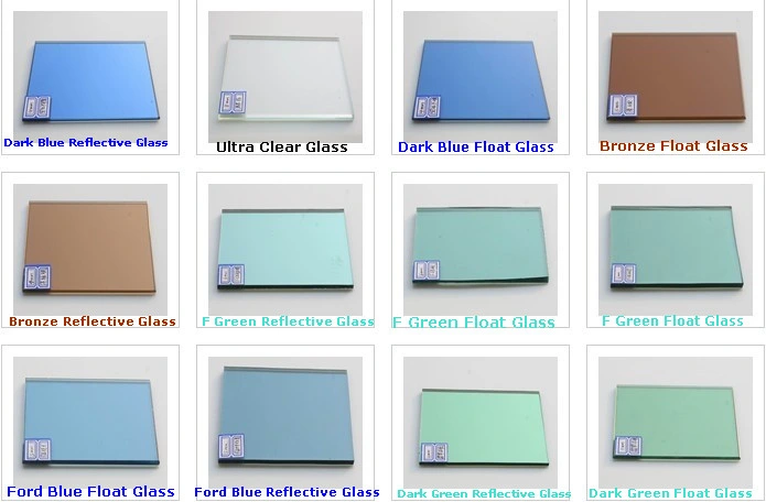 4-6mm Green, Blue, Bronze, Grey Reflective /Coated Glass