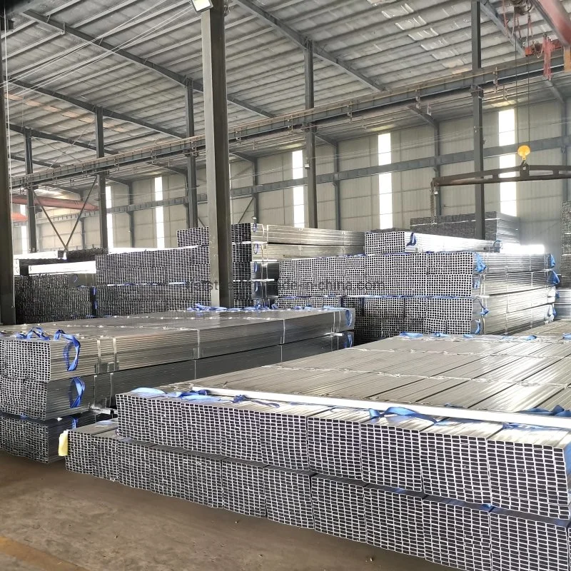 Square Steel Tube Astma500 Grb Materials Steel Pipe Raw Material