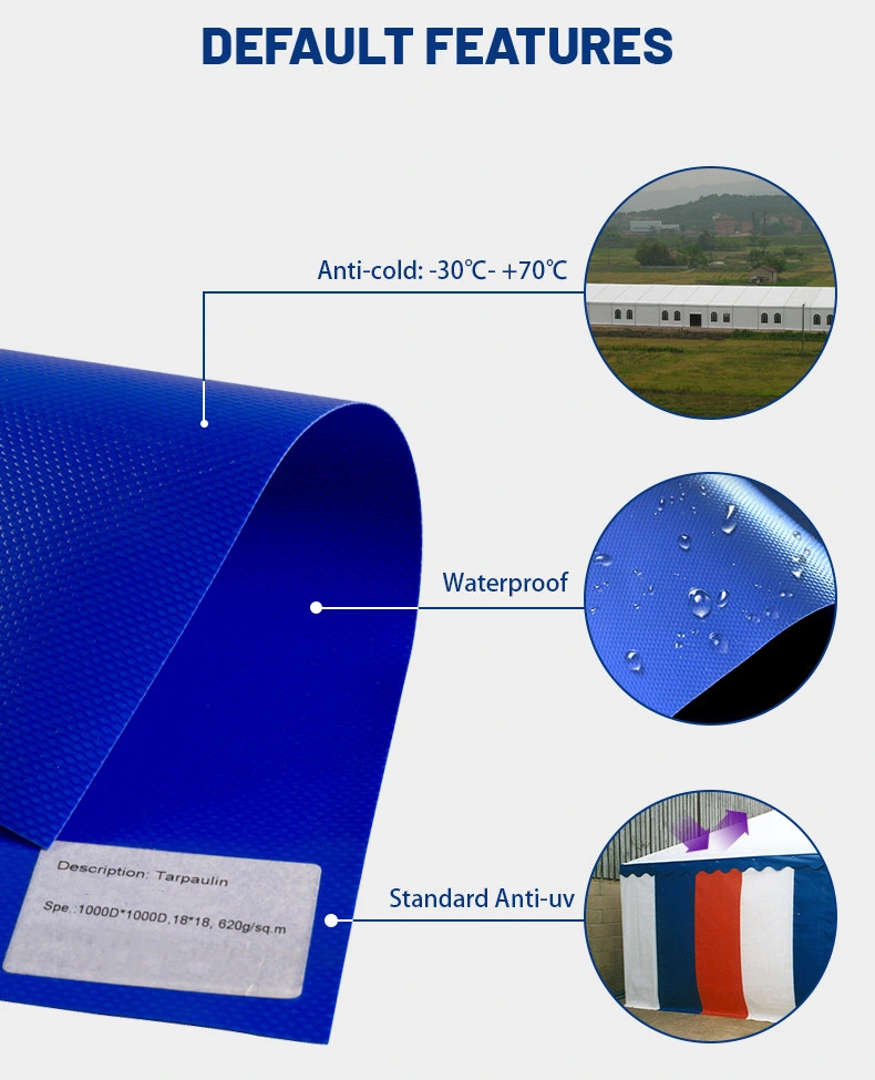 0.5mm Printable Plastic PVC Vinyl Tarpaulin PVC Inflatable Material for Trampoline
