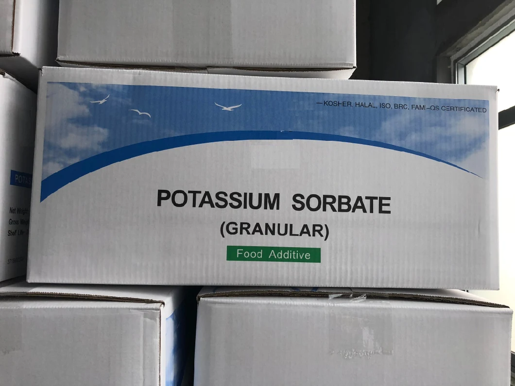 E202 Food Beverage Preservatives Potassium Sorbate Used as Feed Additives